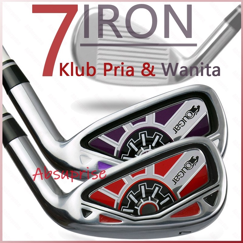 Tongkat Golf Karbon Original Cougar Golf Iron 7 Stik Golf Pria Wanita Pengemudi Pemula