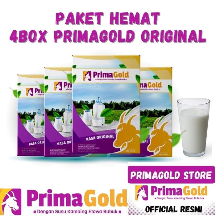 

4 BOX SUSU ETAWA PRIMA GOLD ORIGINAL - Not Specified