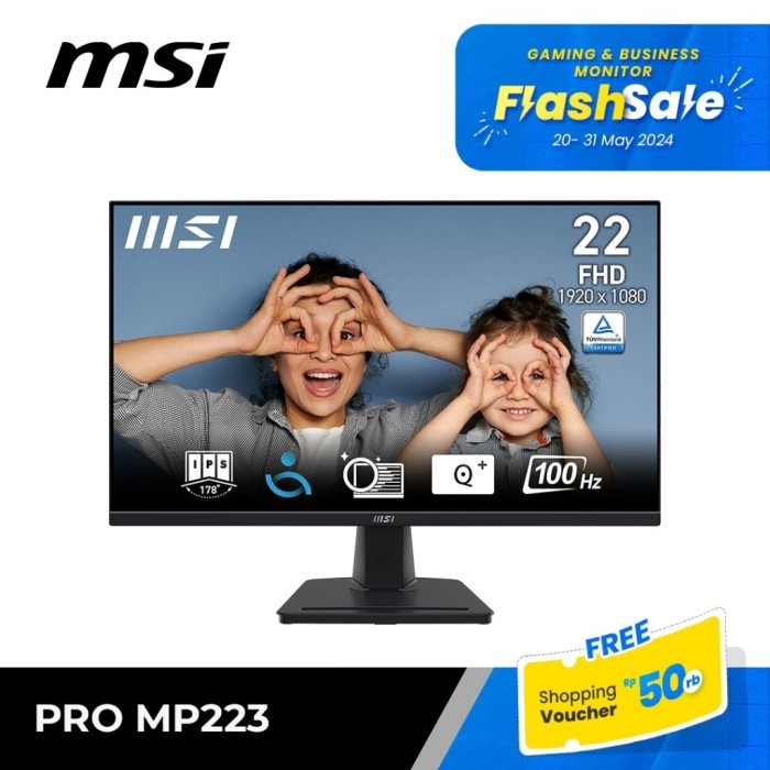 Monitor MSI LED PRO MP223 - Full HD 22" Inch