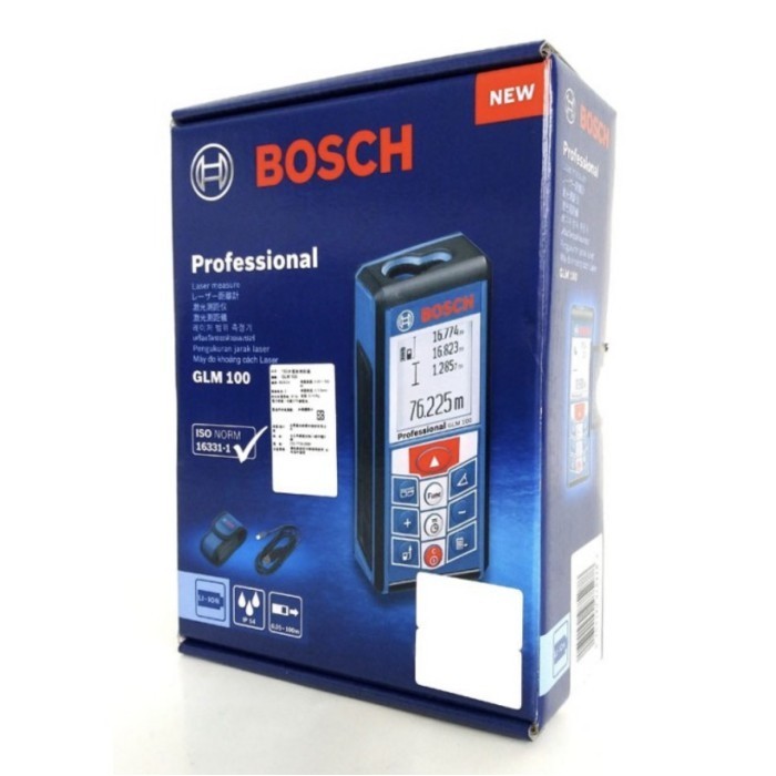 Bosch GLM 100 Digital Measure Meteran Laser GLM100 Pengukur Jarak