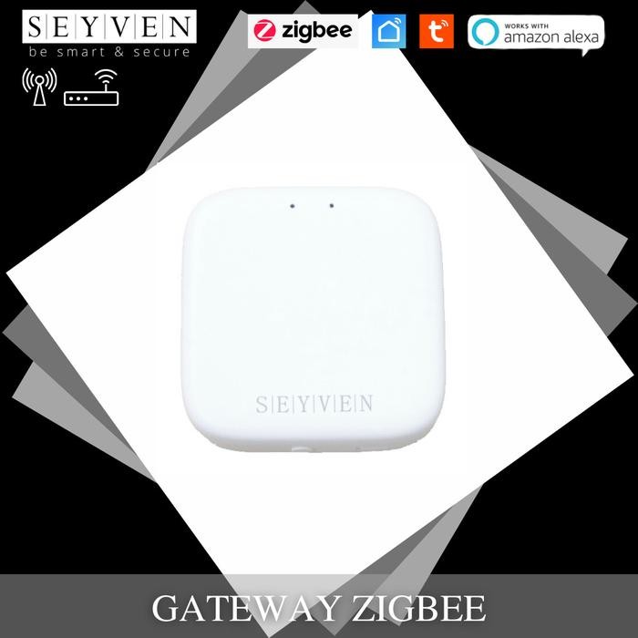 Aloevera SEYVEN SMART ZIGBEE GATEWAY CONNECTS WITH WI-FI AND ZIGBEE WIRELESS