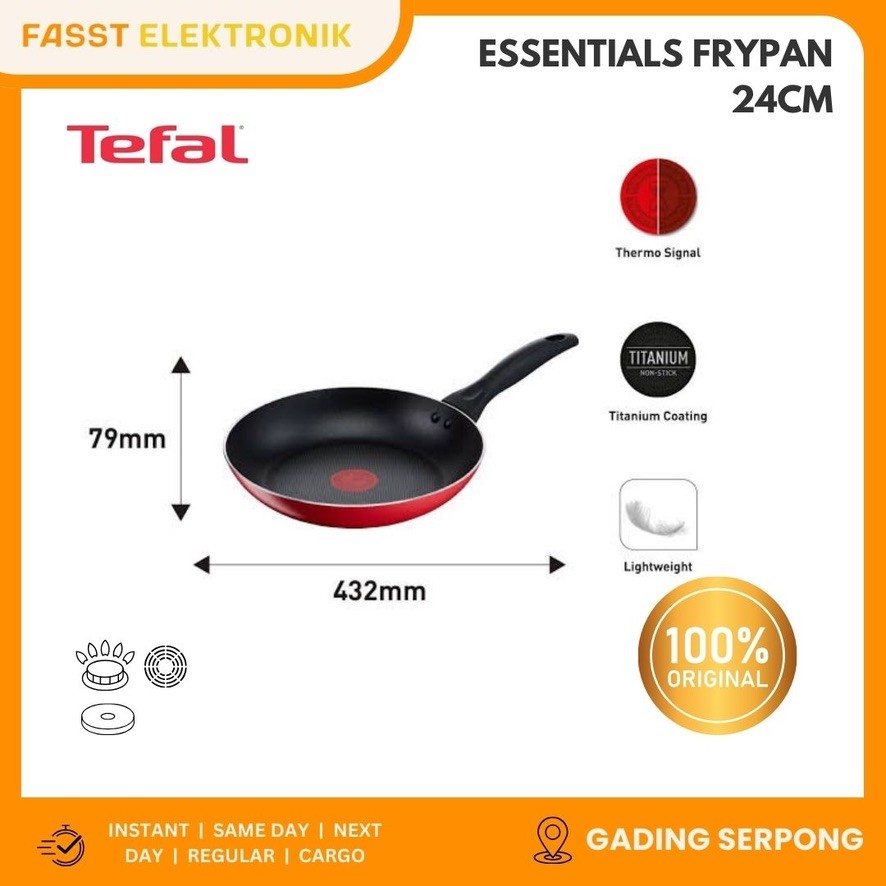 TEFAL Essentials Frypan 24cm