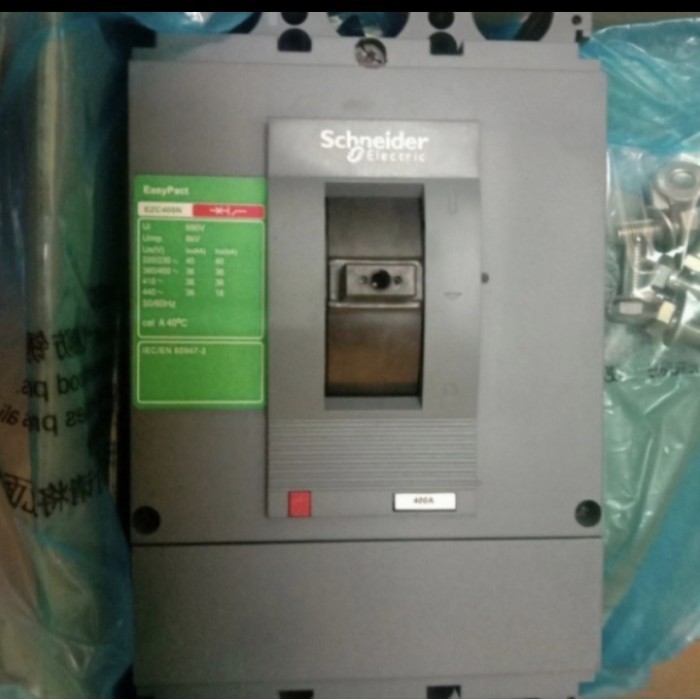 mccb ezc400n 320a schneider