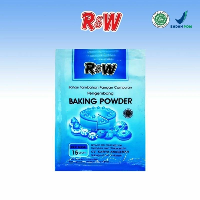 

[Toko Tuman]Baking Powder Rajawali Pengembang Kue 15gr