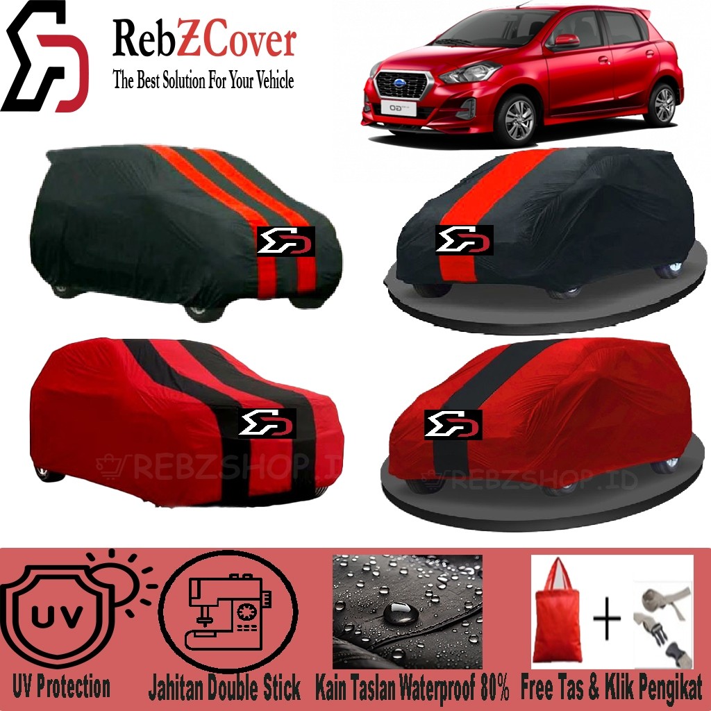 Premium Cover Sarung Mobil Datsun Go Datsun Go Plus Panca 3 Baris Outdoor Terbaik | High Quality Aks