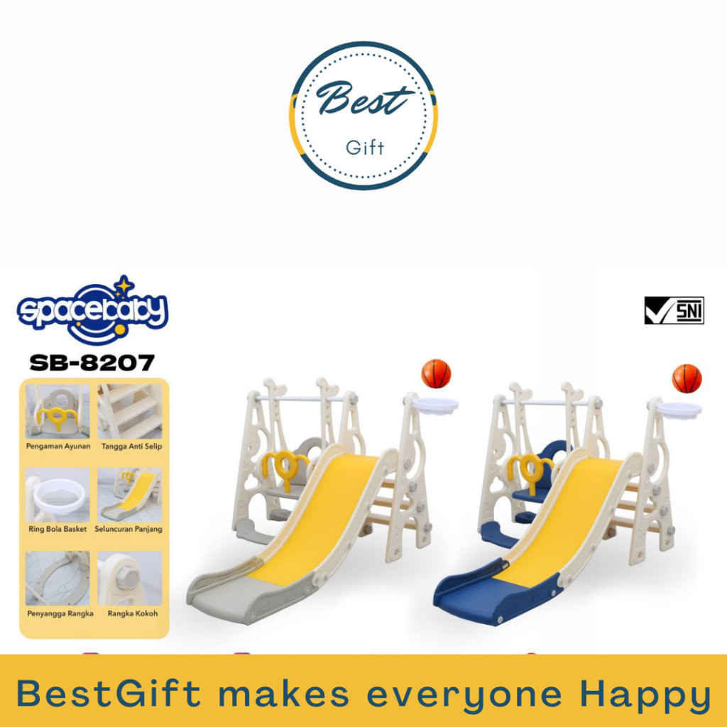 SPACEBABY PEROSOTAN 3IN1 SLIDE SB-8207 (3 IN 1) SPACEBABY, UKURAN BESAR BERKUALITAS