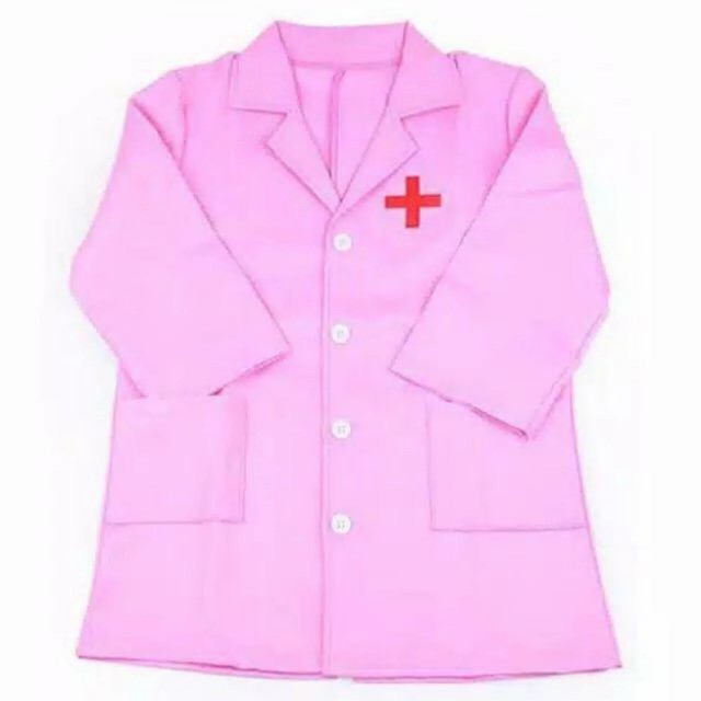 Terlaris ✨ -Baju dokter anak/kostum dokter anak - Putih