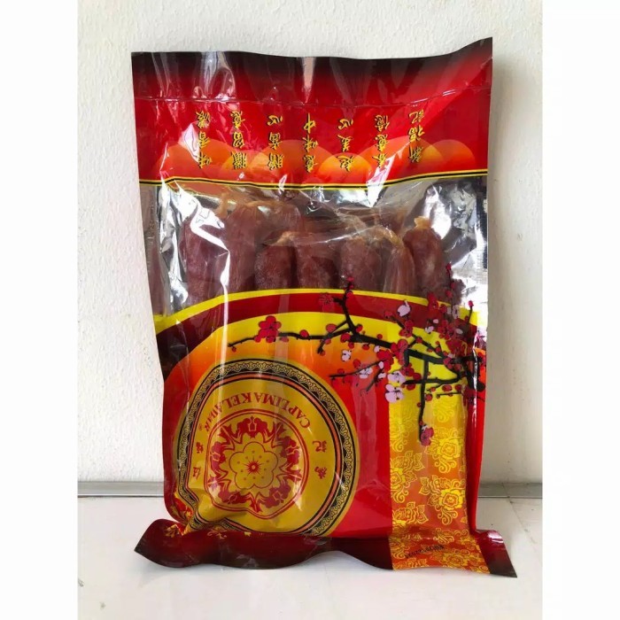

DG Sosis Babi Lapciong Cap Lima Kelelawar/ Premium Sausage NON-HALAL 500g