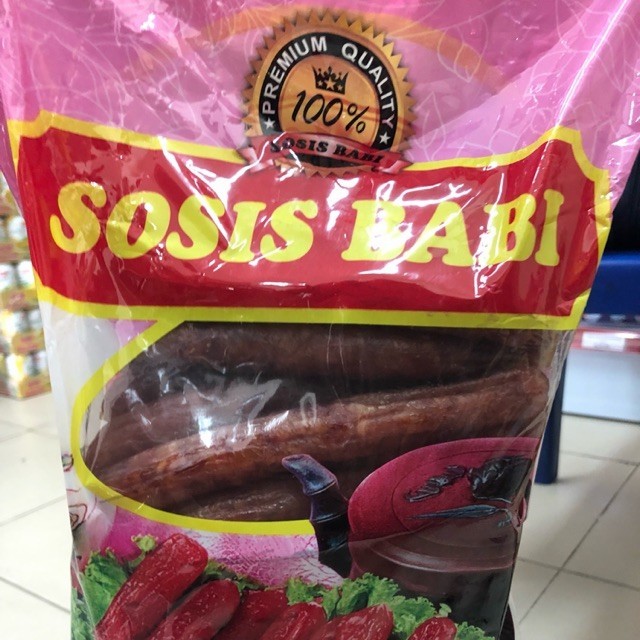 

DG Sosis Babi Lapciong Cap Lima Kelelawar / premium Sausage 3kg