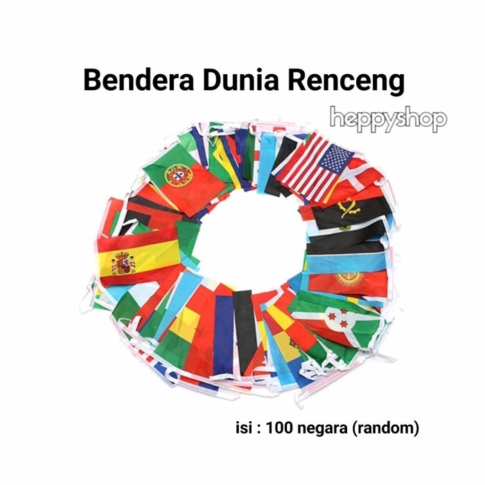 Bendera Negara Dunia Renceng - 24 negara