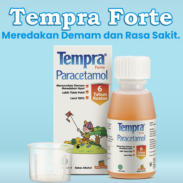 Tempra Forte Paracetamol Anak Rasa Jeruk 60ml