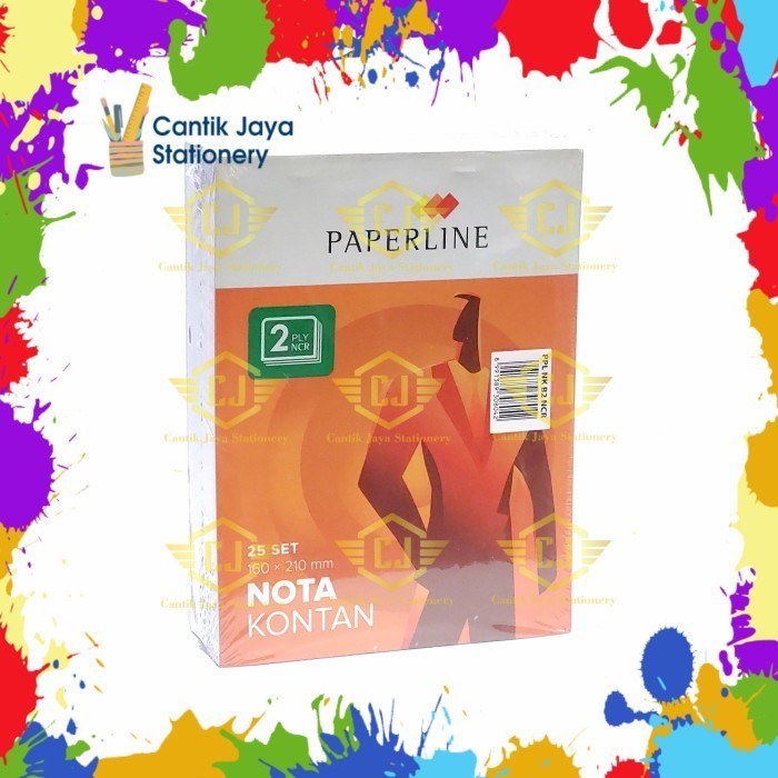 

1 PAK / 10 Buku Nota Kontan PAPERLINE B2 NCR / Besar 2 PLY / 2 Rangkap