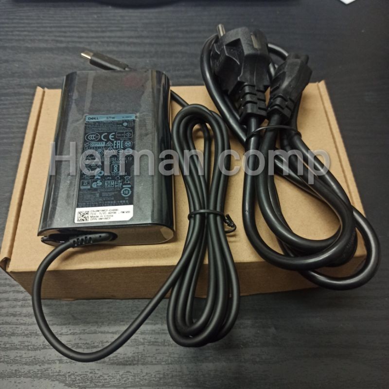 ORIGINAL Adaptor/Charger Dell Venue 10 Pro 5056 20V 3.25A 65W MAX USB C