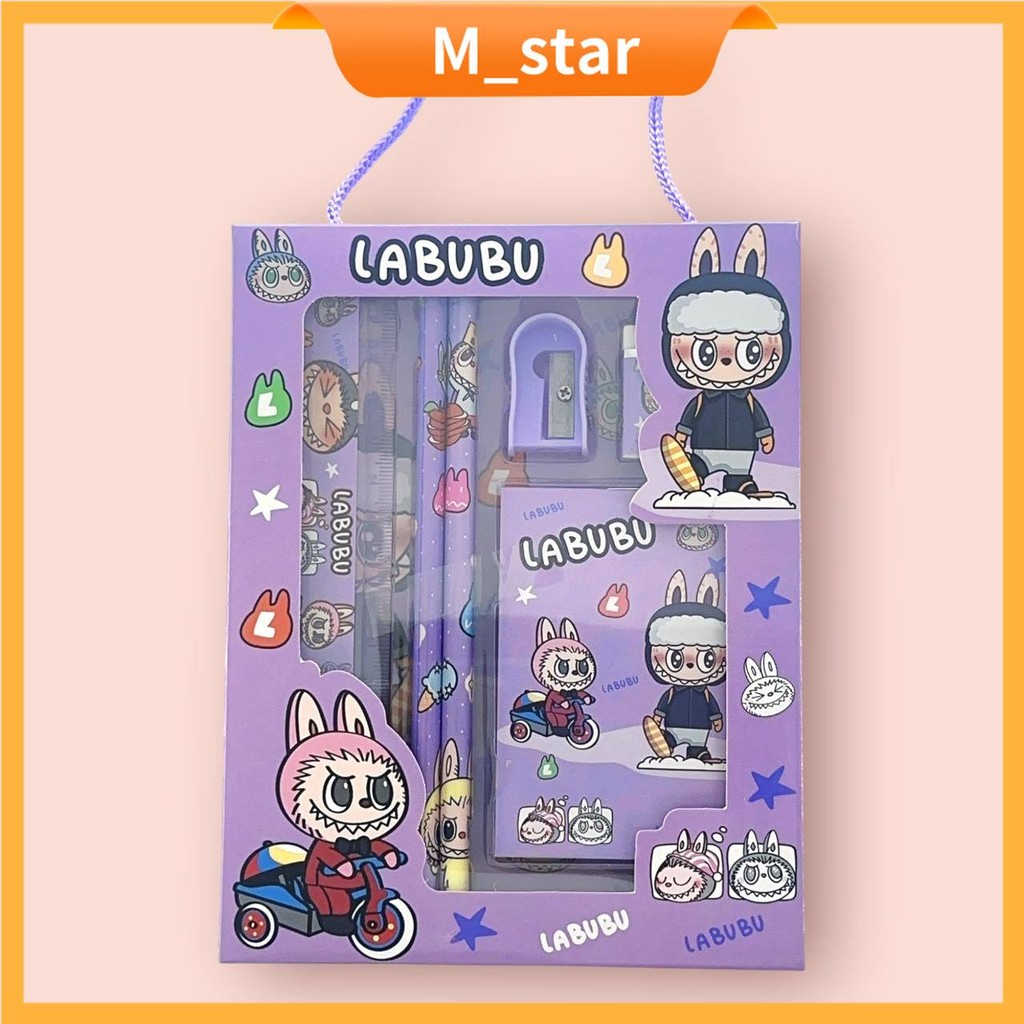 

Alat Tulis Set Karakter Kuromi Murah Lucu / Kotak Pensil Anak Set 6 in 1 Stationery Untuk Hadiah Sekolah Sanrio