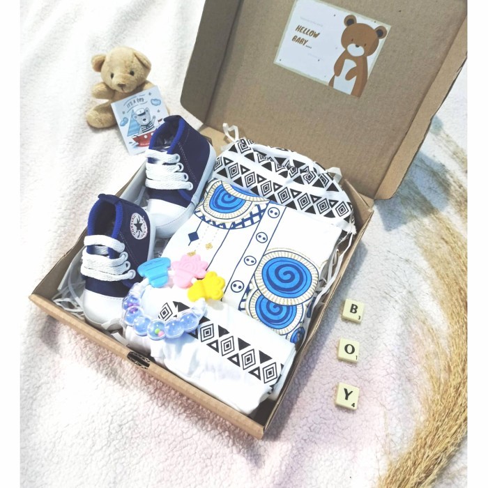 

Best Seller Parsel Ramadan Hampers Bayi Kado bayi laki-laki Koko Muslim - S