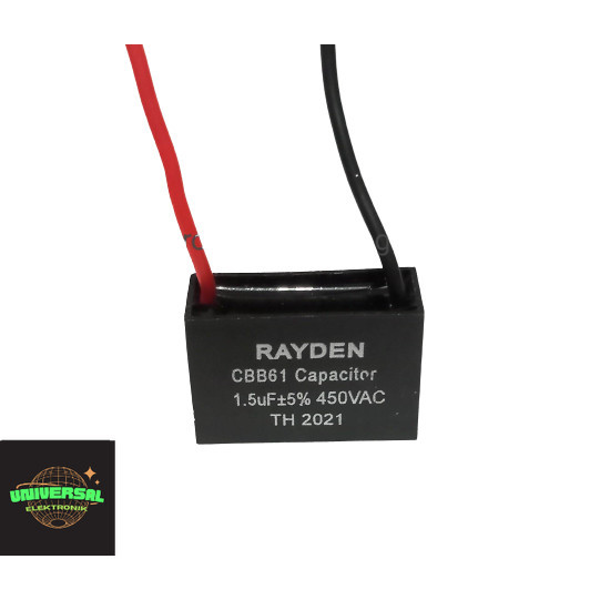 KAPASITOR KIPAS ANGIN 1.5UF 450V KAPASITOR 1.5UF 450v AC Bisa COD