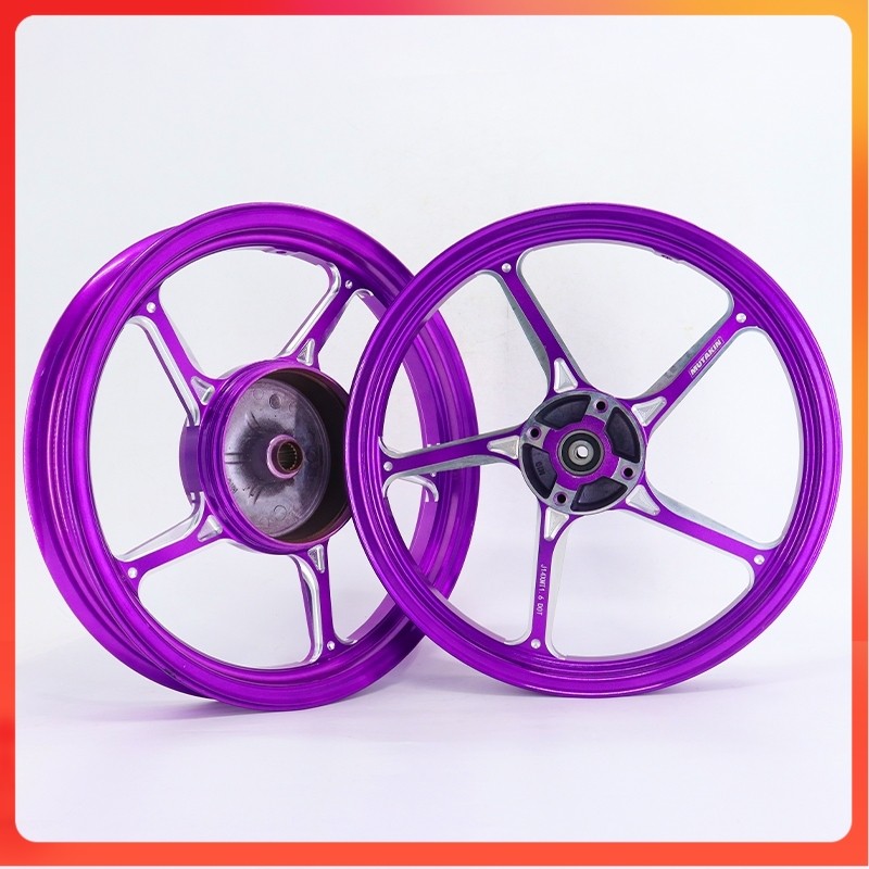 Terlaris - MUTAKIN CNC velg AK55 racing velk nouvo fino 115 mio sporty Mio J mio soul gt XRIDE 115 F
