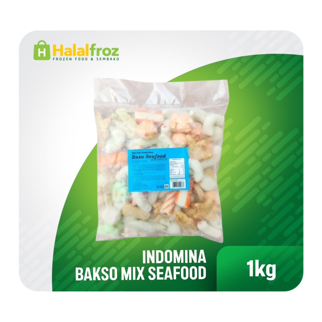 

Indomina Bakso mix seafood 1 Kg