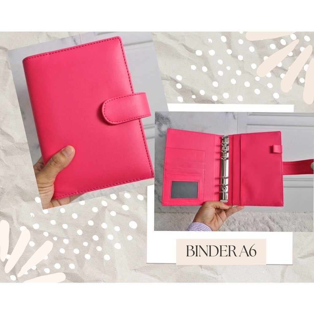 

BINDER POLOS GLOSSY A6 RING 6 TERMURAH