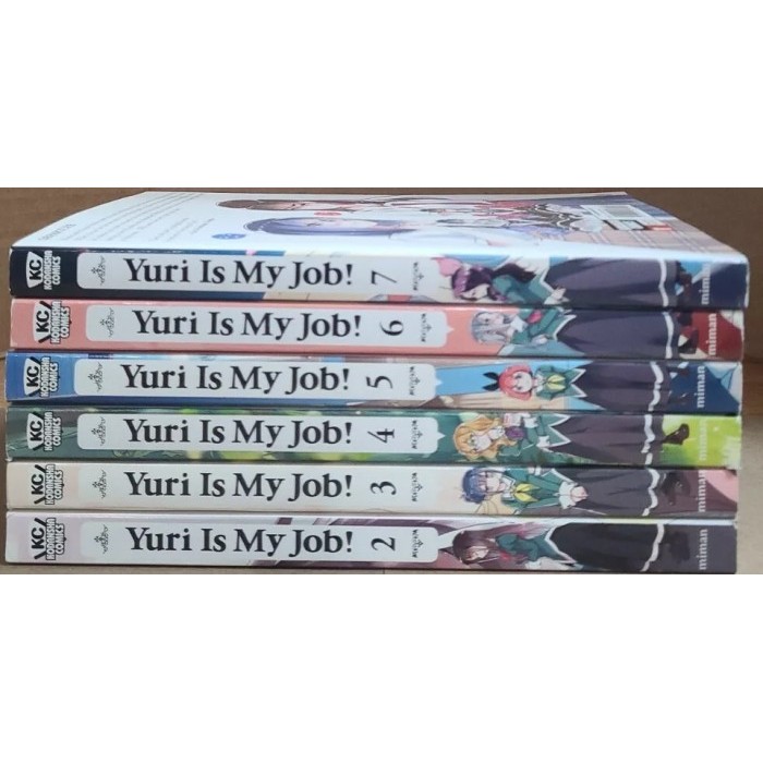 YURI IS MY JOB Manga Set 1-12 english English