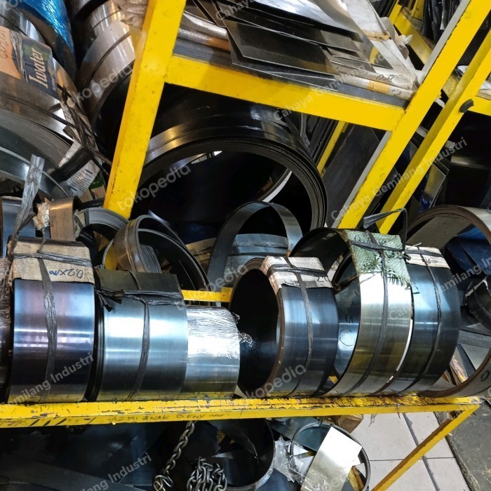 plat baja sk5 2,5m x 250mm x 150mm-plat spring