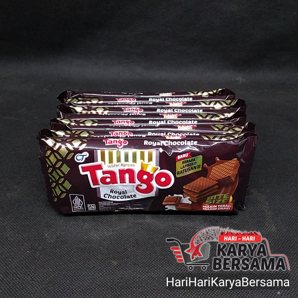 

MAKANAN RINGAN TANGO LONG WAFER CHOCOLATE 10'S X 16GR