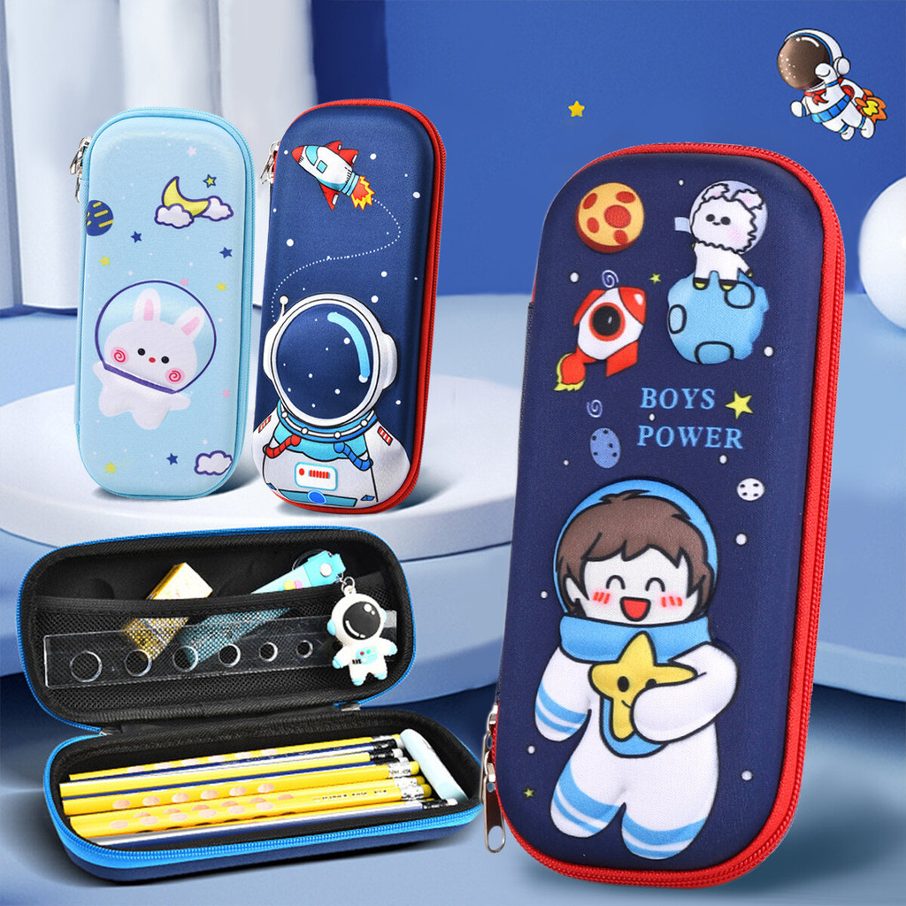 

Kotak Tempat Pensil 3D Astronot Unicorn Anak Laki Laki Perempuan Cowok Cewek Bunny Pencil Case Lucu Waterproof Alat Tulis Sekolah