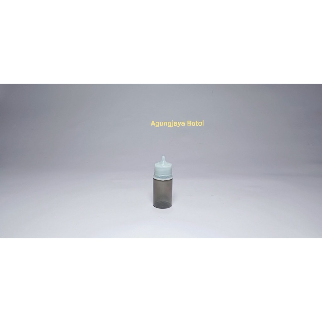 Botol Vape 30 ml Gendut Hitam / Botol Plastik / Botol Pet Food / Botol Liquid / Botol Vape / Vape 30