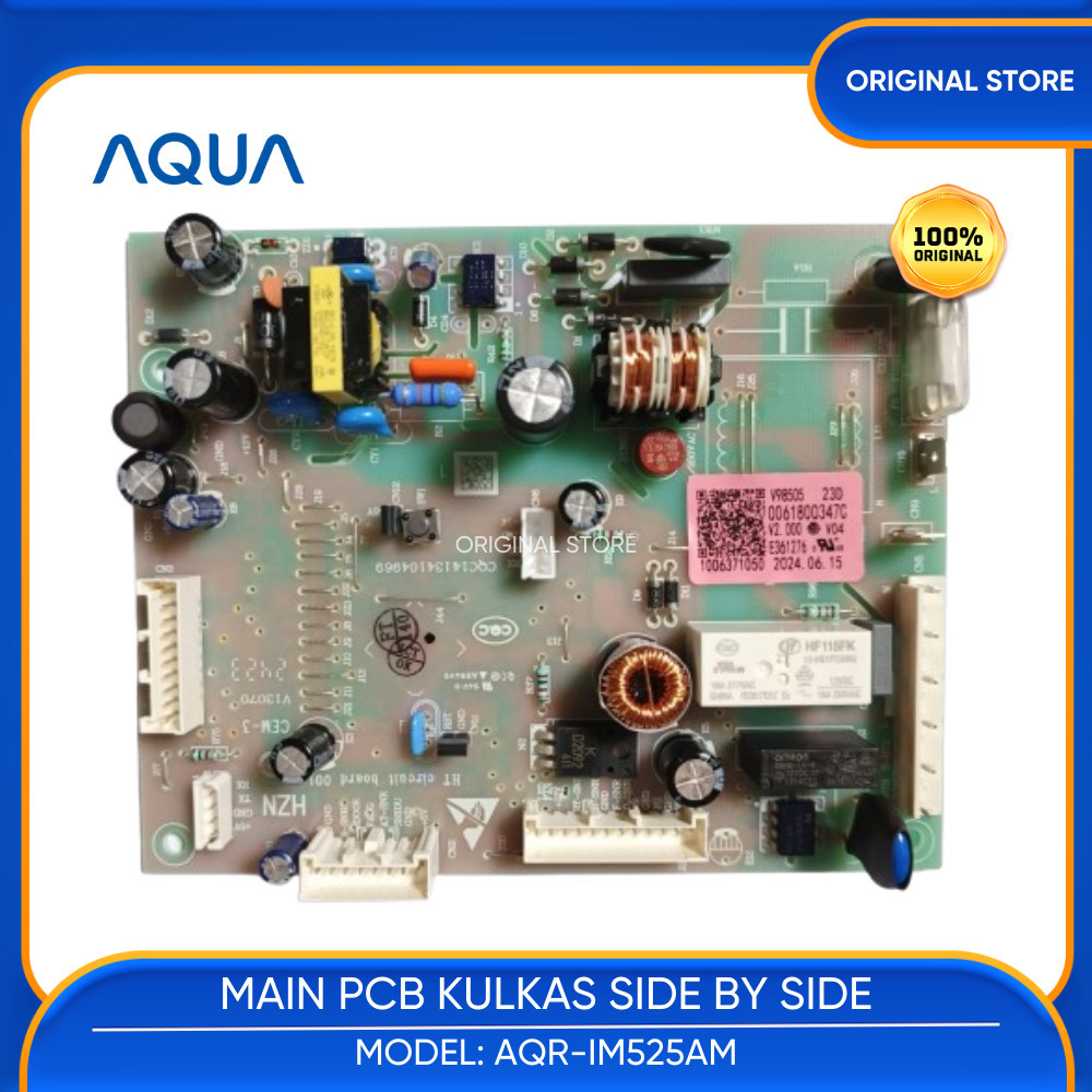 PCB KULKAS MULTIDOOR SIDE BY SIDE AQUA AQR-IM525AM AQR IM525AM