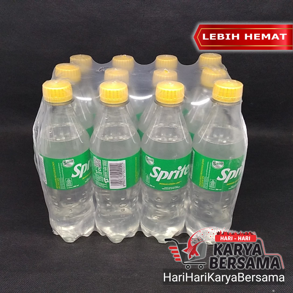 

MINUMAN RINGAN BERSODA SPRITE LEMON LIME BOTOL PACK 12'S X 390ML