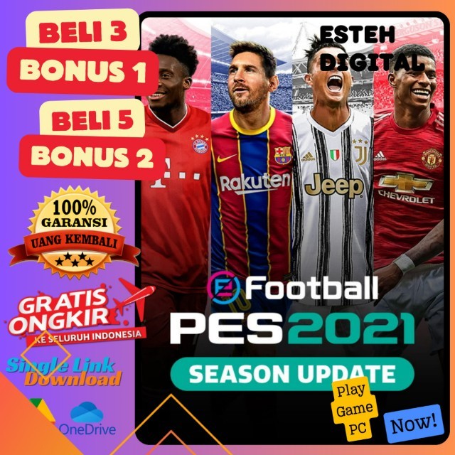 EFOOTBALL PES 2021 + Patch Terbaru November 2024 Game PC dan Laptop - Download Single Link ES TEHH