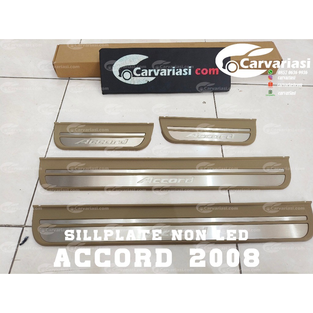 Sillplate Non Led Sillplate Accord 2008