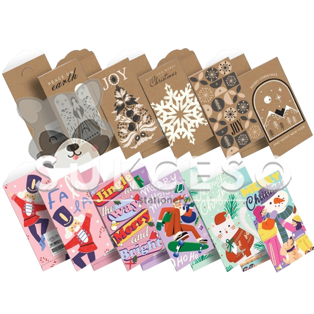 

CAPRICORN DESIGN Amplop Natal Isi 6 Christmas Gift