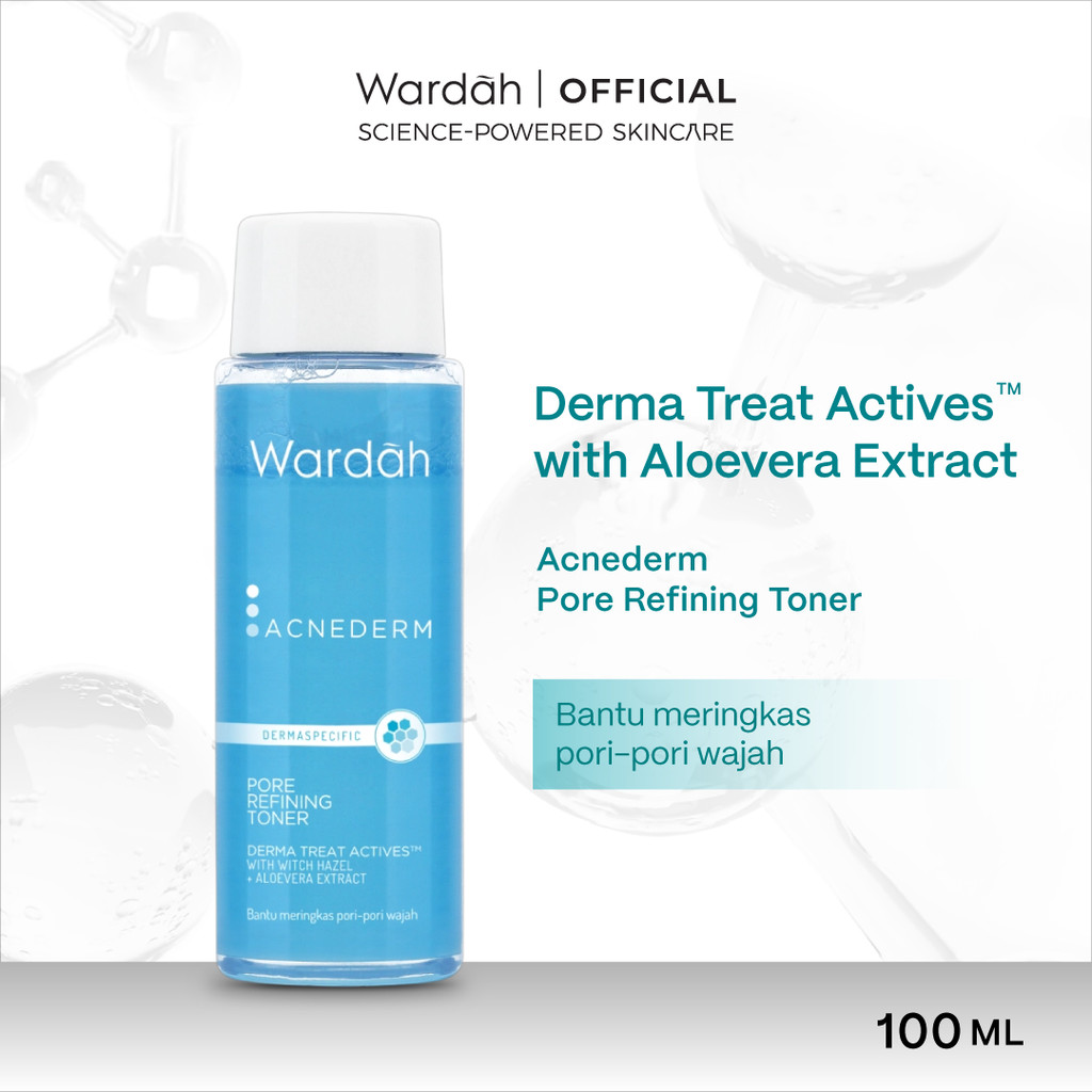 WARDAH Toner All Series - Acnederm, Lightening, Crystal Secret, Renew You, Hydra Rose - Skincare