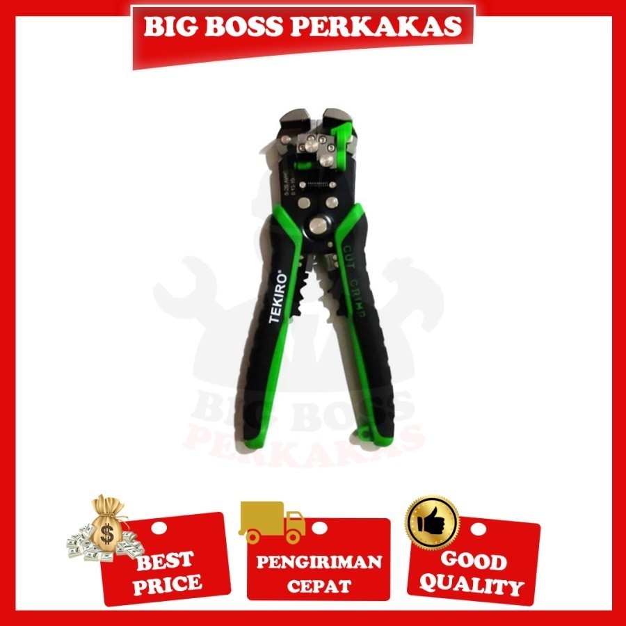 TEKIRO Tang Kupas Kabel Otomatis / Tang Crimping