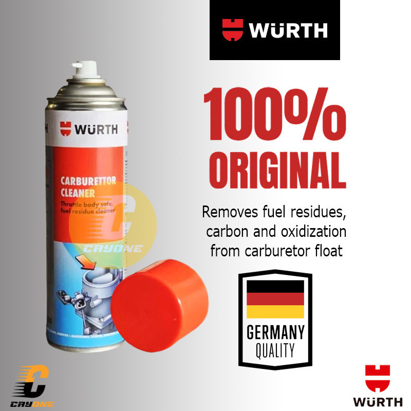 WURTH Carburetor Cleaner & Injector Spray - Pembersih Karburator 500 mL