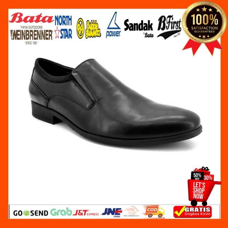 Sandal Bata Sepatu Pantofel Pria Migel-8516213