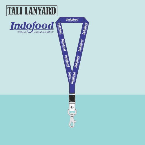 TALI LANYARD INDOFOOD LOGO - TALI ID CARD PT. INDOFOOD GANTUNGAN KUNCI GANTUNGAN FLASHDISK GANTUNGAN