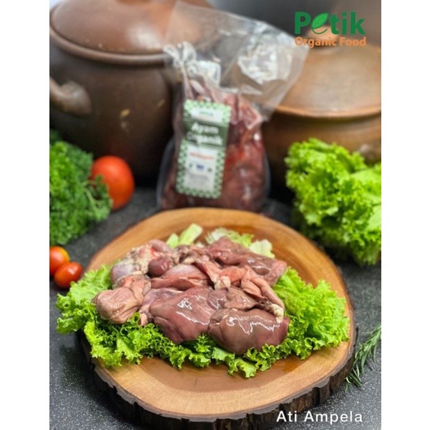 

HATI AMPELA AYAM ORGANIK 500GR - PETIK ORGANIK ATI AMPELA