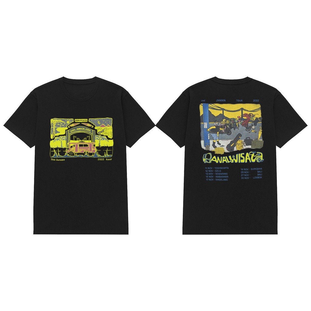 Rockerstar T-shirt Band The Jansen Banal Wisata