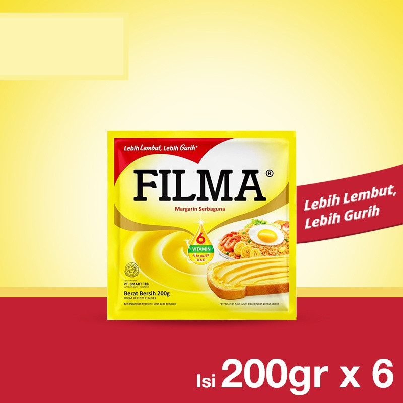 

[EJC] Filma Margarine Sachet Serbaguna 200gr