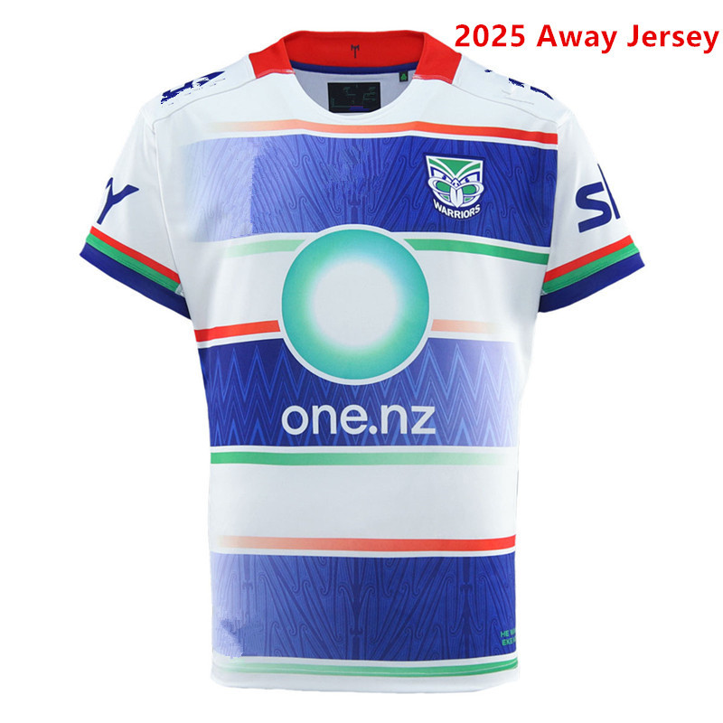2025 NEW ZEALAND WARRIORS MEN'S AWAY RUGBY JERSEY Size:S-XL-5XL ( Print name and number )