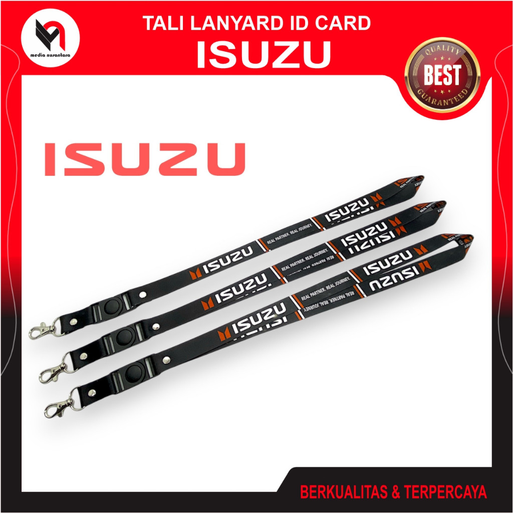 

ISUZU Tali ID Card Lanyard ISUZU Printing Full Colour