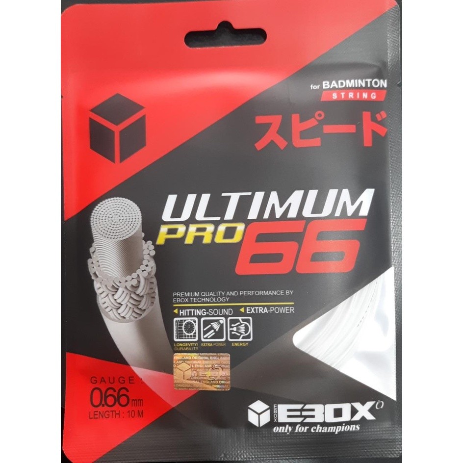 Senar Badminton EBOX Ultimum Pro 66 - Original
