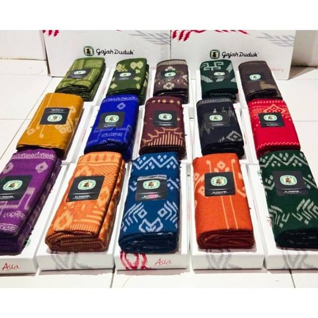 SARUNG GAJAH DUDUK ASIA KEMBANG GROSIR
