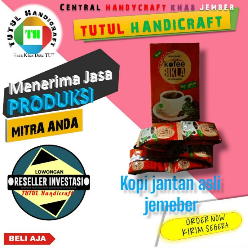 

IMRON PRIBADI KOPI BIKLA KOPI JANTA Kopi Khas Jember BOX 20 SACHET