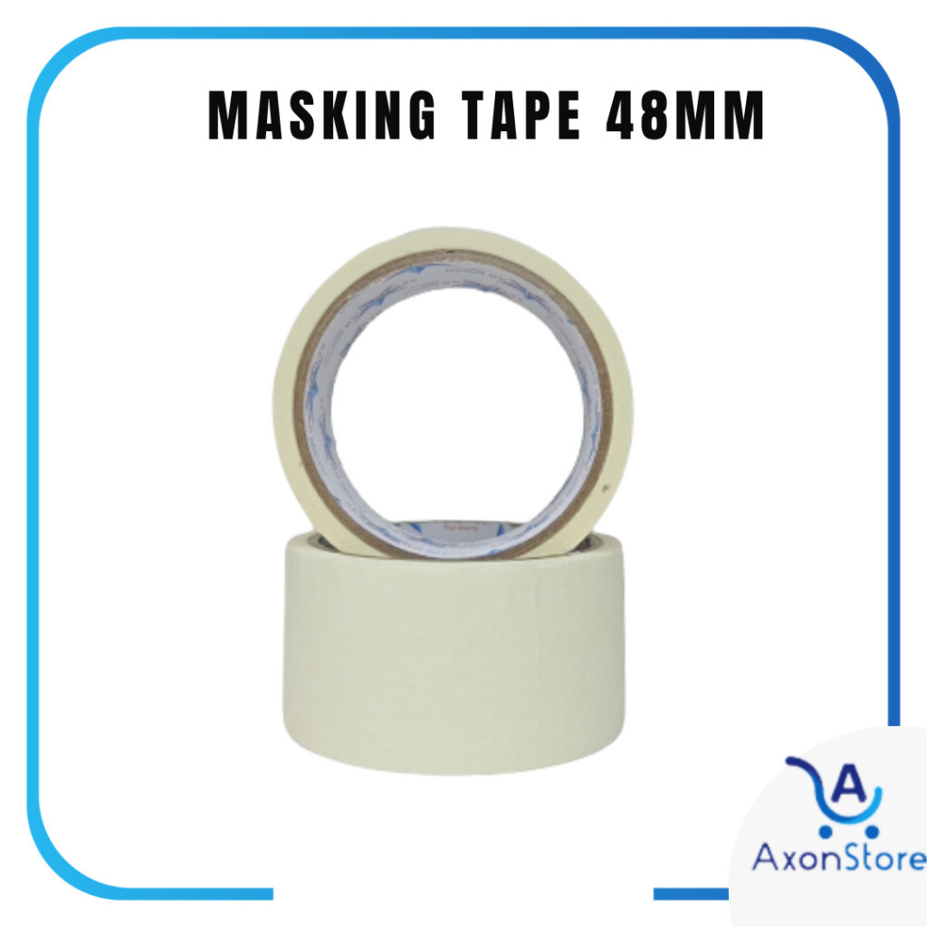 

STAR TAPE Isolasi Kertas 48mm x 12m Masking Tape 24mm Selotip Murah