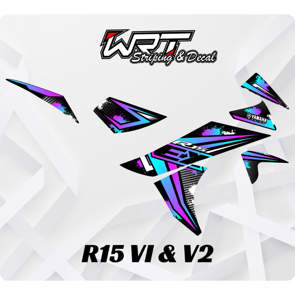Striping R15 Decal R15-Stiker Striping R15 Decal R15-Stiker