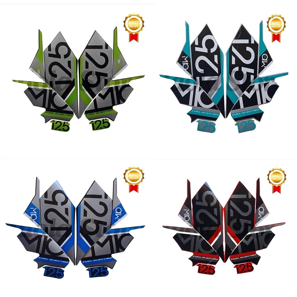 Stiker Striping Mio M3 2017 - List Stiker Standart Mio M3 2017 - Striping Standart Mio M3 2017