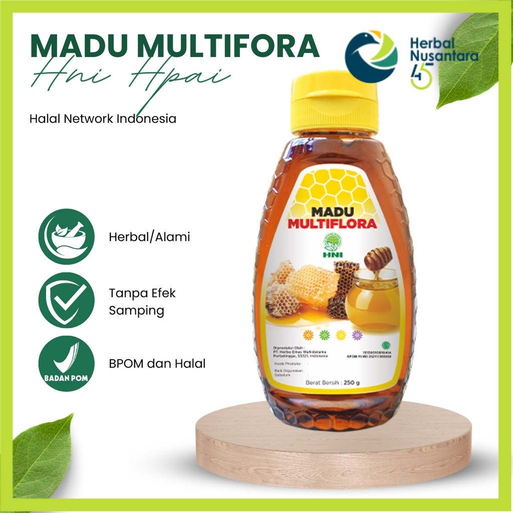 

MADU ASLI MULTIFLORA - madu | Bisa Bayar COD - HNI HPAI BPOM ENGGAL001